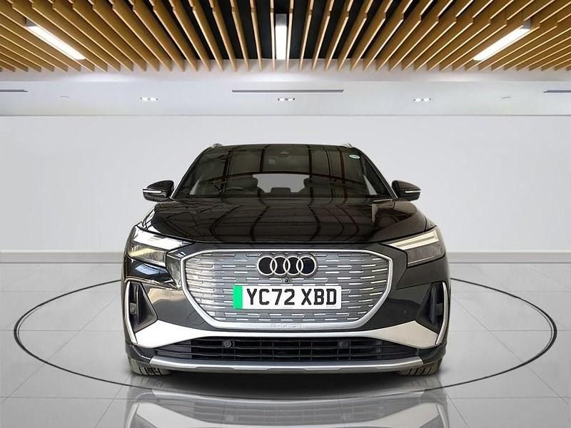 Used Audi Q4 e-tron S-Line 150 kW (204 HP) 2022 Black SUV