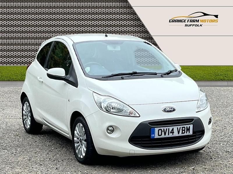 White Used 2014 Ford Ka Zetec Hatchback | £2,995 (Fair price) - Image 1/4