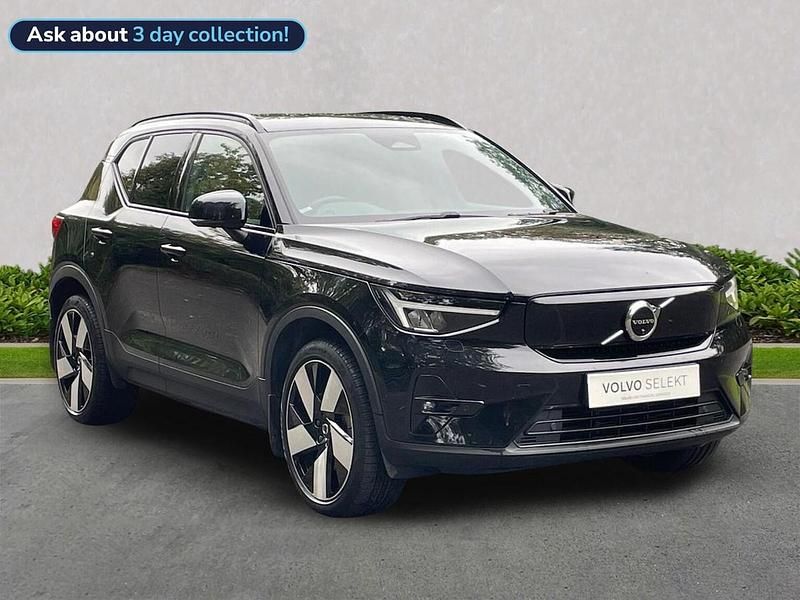 Black Used 2022 Volvo XC40 Ultimate SUV | £28,831 (Fair price) - Image 1/4