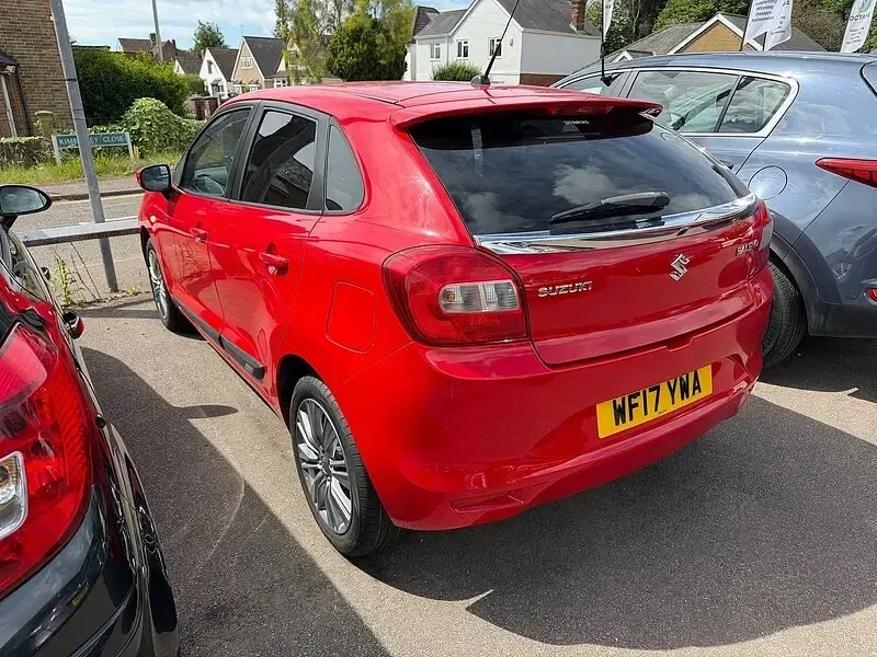 Used Suzuki Baleno SZ-T 111 HP (81 kW) 2017 Red Hatchback