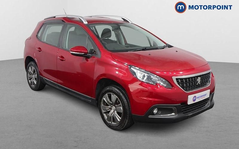 Red Used 2018 Peugeot 2008 Active SUV | £7,099 (Good price) - Image 1/4