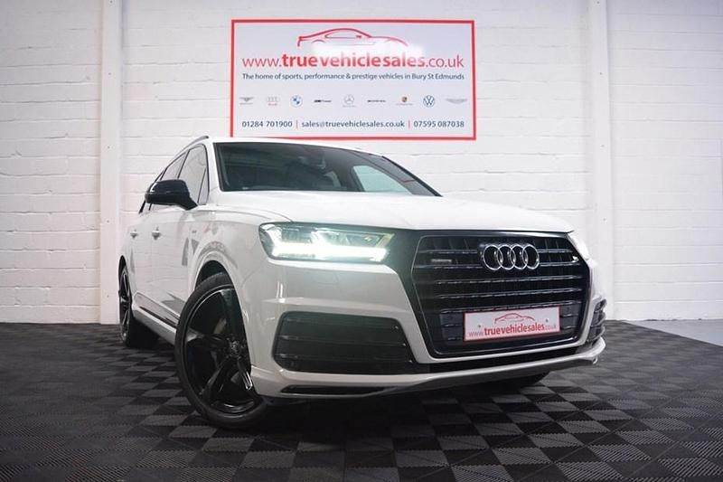 White Used 2019 Audi Q7 Black Edition SUV | £35,000 (Good price) - Image 1/1