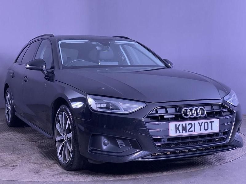 Black Used 2021 Audi A4 Sport Estate | £19,499 (Good price) - Image 1/4