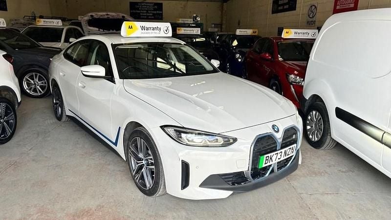 Used BMW i4 Sport Line 250 kW (340 HP) 2023 White Sedan