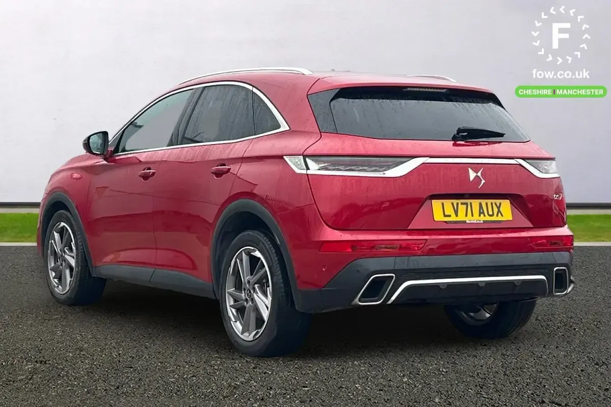 Used DS Automobiles DS7 Crossback Prestige 180 HP (132 kW) 2020 Red SUV