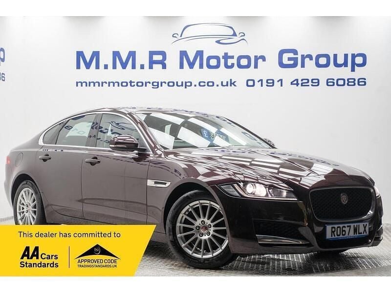 Red Used 2018 Jaguar XF Prestige Sedan | £9,450 (Fair price) - Image 1/4