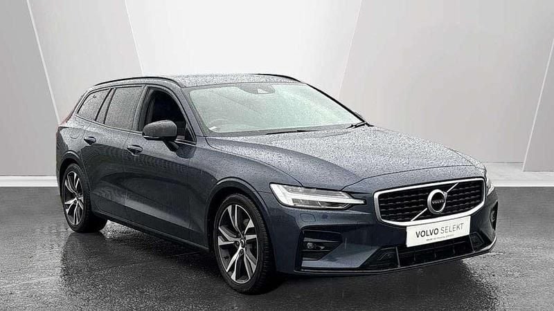 Blue Used 2020 Volvo V60 R-Design Estate | £20,495 (A bit pricey) - Image 1/3