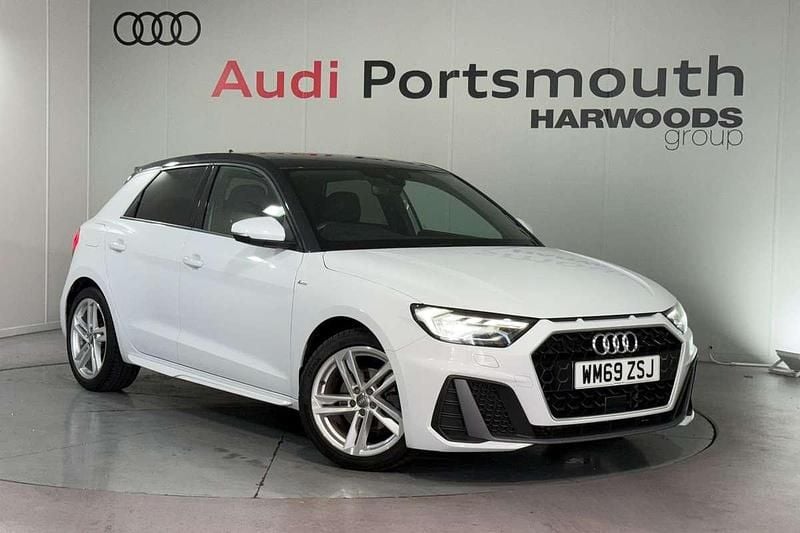 White Used 2020 Audi A1 S-Line Hatchback | £16,540 (Fair price) - Image 1/4