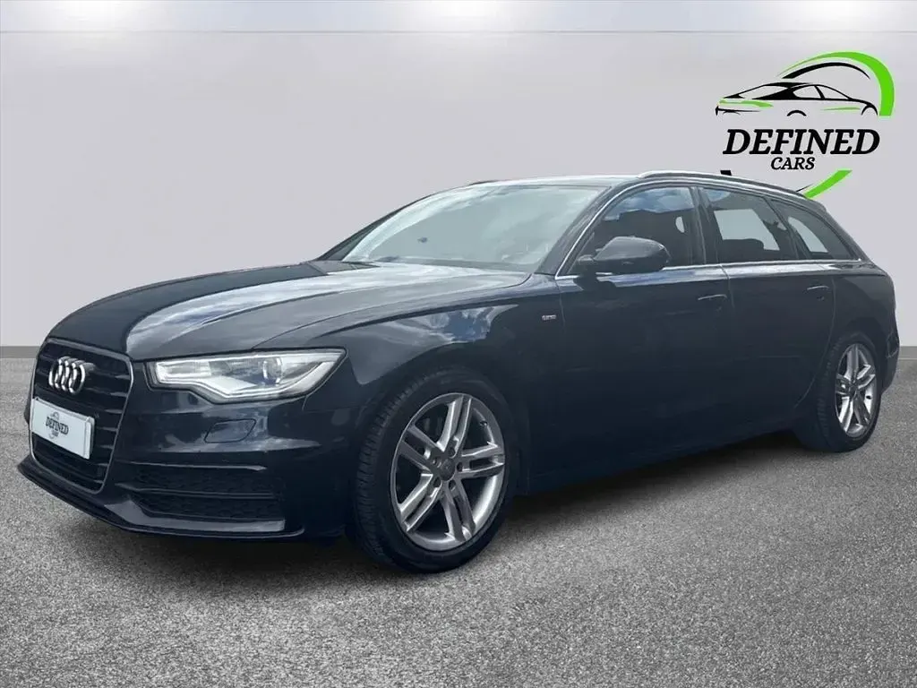 Used Audi A6 S-Line 190 HP (139 kW) 2014 Blue Estate
