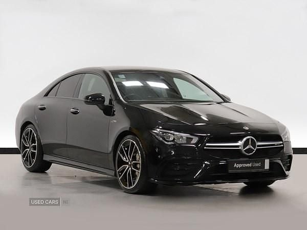 Black Used 2022 Mercedes CLA35 AMG Premium Coupe | £29,995 (Fair price) - Image 1/4
