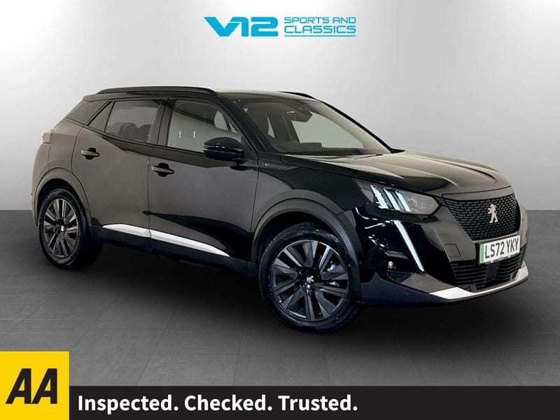 Used Peugeot e-2008 Premium 100 kW (136 HP) 2022 Black SUV