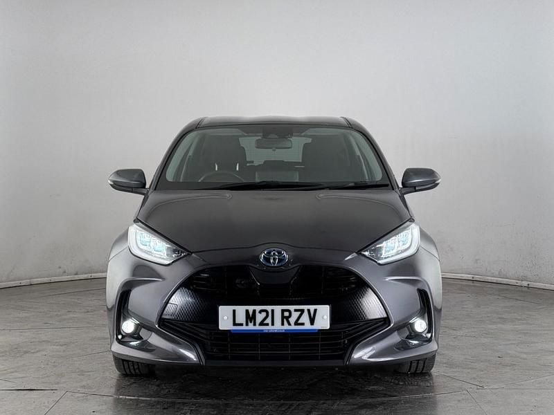 Used Toyota Yaris Hybrid Design 2021 Grey Hatchback