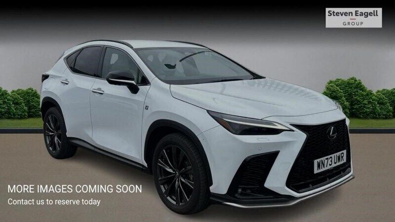 White Used 2023 Lexus NX450h+ Sport Line SUV | £48,195 (Fair price) - Image 1/4