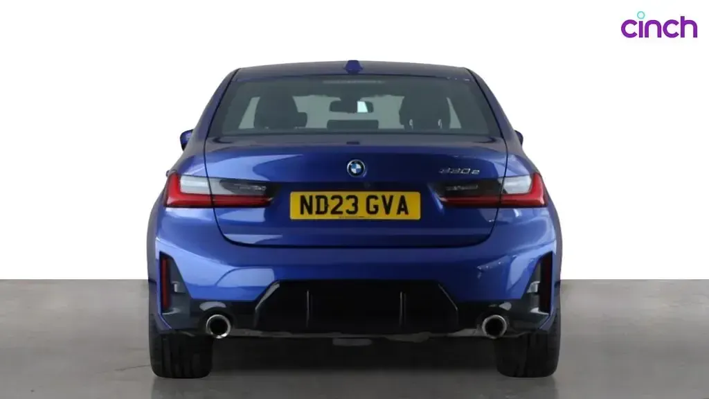 Used BMW 330e M Sport 292 HP (214 kW) 2023 Blue Sedan