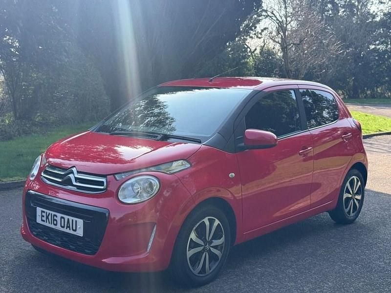 Used Citroën C1 Flair 82 HP (60 kW) 2016 Red Hatchback