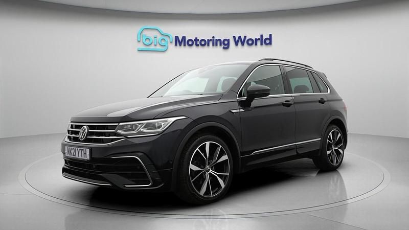 Used VW Tiguan R-line 148 HP (108 kW) 2021 Black SUV