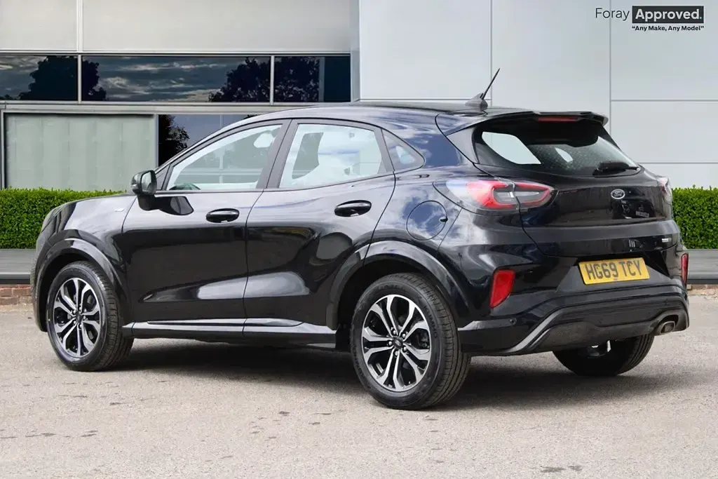 Used Ford Puma ST-Line 123 HP (90 kW) 2020 Black Coupe