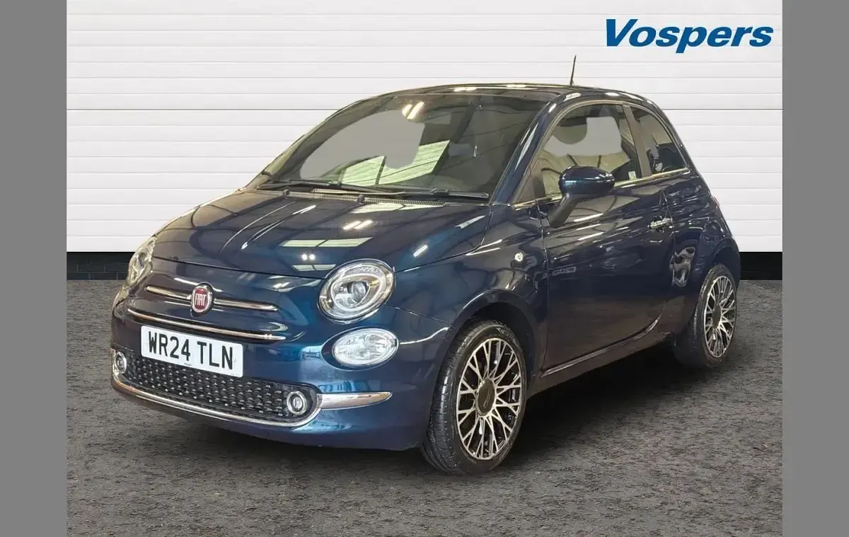Used Fiat 500 68 HP (50 kW) 2024 Blue Hatchback