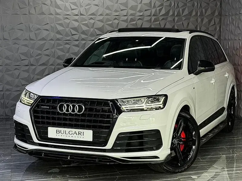 Usado Audi Q7 Black Edition 286 HP (210 kW) 2018 Branco SUV