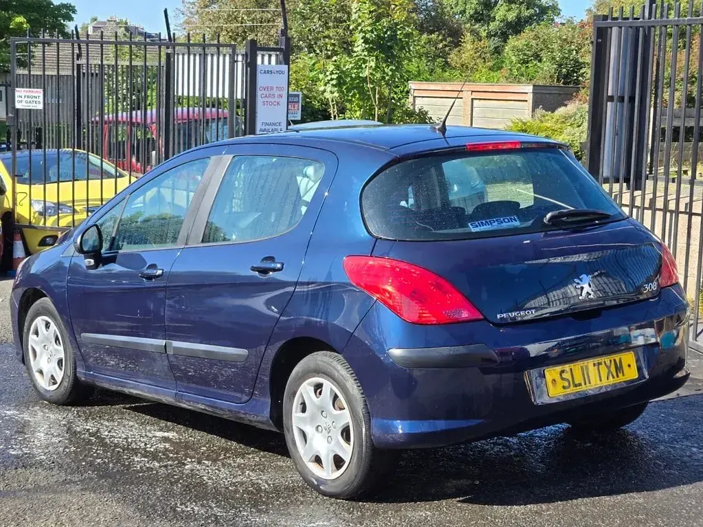 Used Peugeot 308 S 112 HP (82 kW) 2011 Blue Hatchback