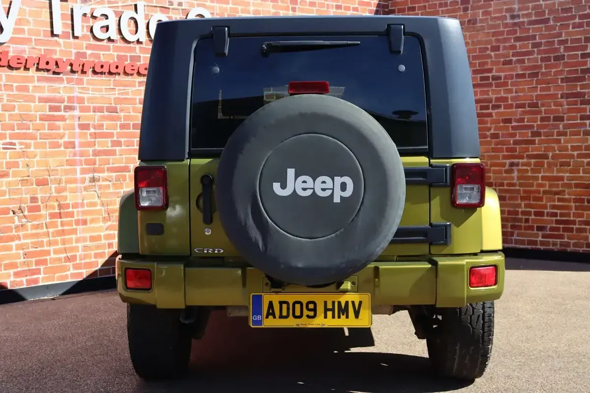 Used Jeep Wrangler Sahara 2009 Green SUV
