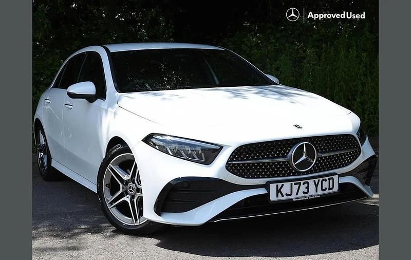 White Used 2024 Mercedes A200 Executive Hatchback | £24,295 (Fair price) - Image 1/4
