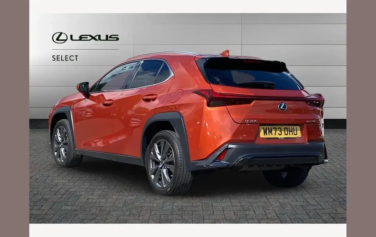 Used Lexus UX 250h Sport Design Packet 184 HP (135 kW) 2023 Orange SUV