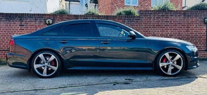 Used Audi A6 Black Edition 190 HP (139 kW) 2016 Grey Sedan