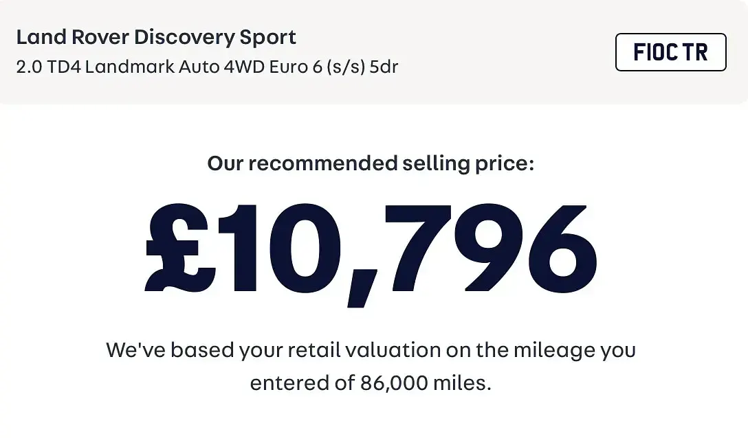 Used Land Rover Discovery Sport Landmark 180 HP (132 kW) 2018 Black SUV