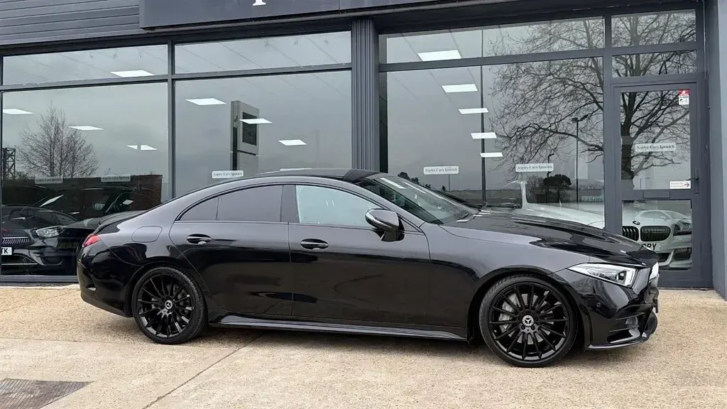 Used Mercedes CLS350 AMG line 2020 Black Coupe