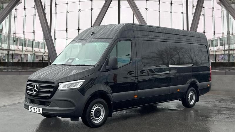 Used Mercedes Sprinter 150 HP (110 kW) 2025 Black Van