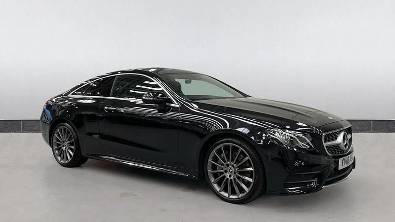 Black Used 2018 Mercedes E350 AMG Line Premium Coupe | £22,498 (Fair price) - Image 1/4