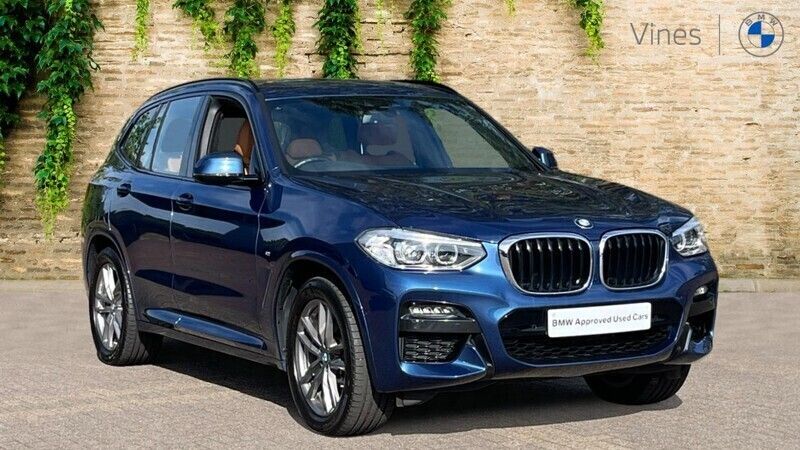 Blue Used 2020 BMW X3 M Sport SUV | £29,754 (Fair price) - Image 1/4