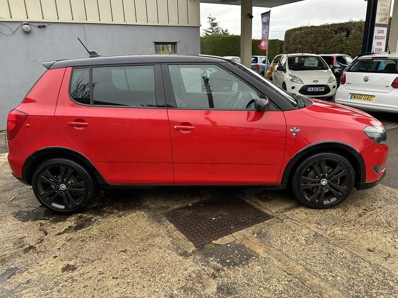 Used Skoda Fabia Monte Carlo 105 HP (77 kW) 2013 Red Hatchback
