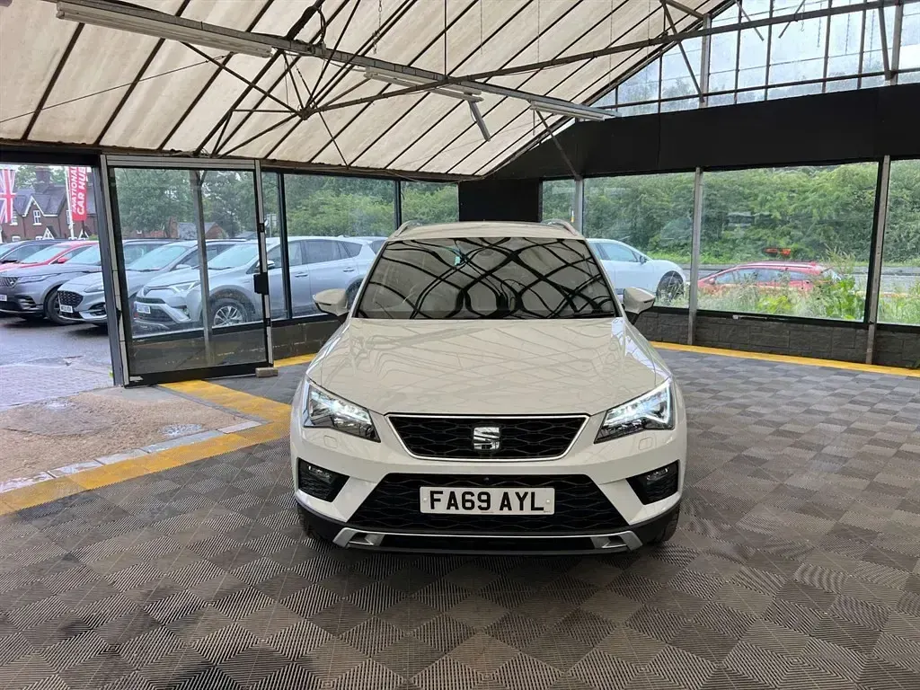 Used Seat Ateca XCELLENCE Lux 150 HP (110 kW) 2019 White SUV