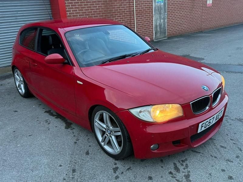 Used BMW 118 M Sport 2007 Red Hatchback