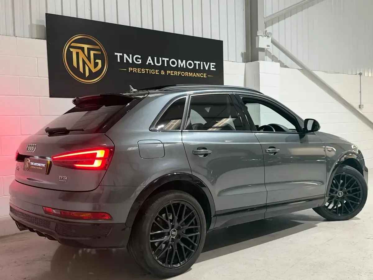 Used Audi Q3 Black Edition 180 HP (132 kW) 2018 Grey SUV