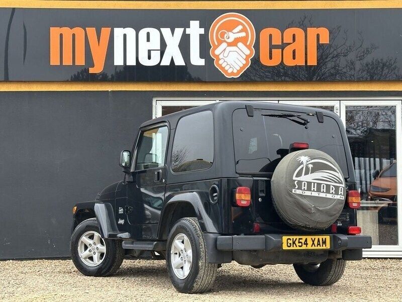Black Used 2004 Jeep Wrangler Sahara SUV | £12,995 - Image 1/4