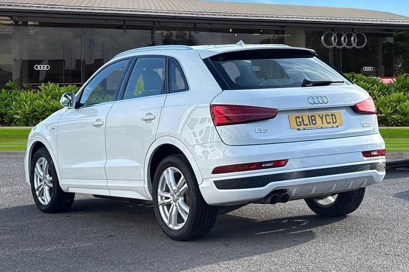 Used Audi Q3 S-Line 180 HP (132 kW) 2018 White SUV