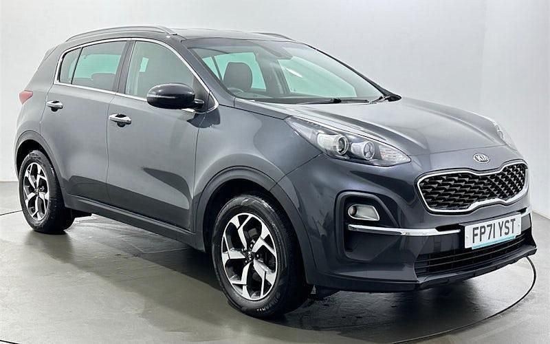 Used Kia Sportage 136 HP (100 kW) 2021 Grey SUV