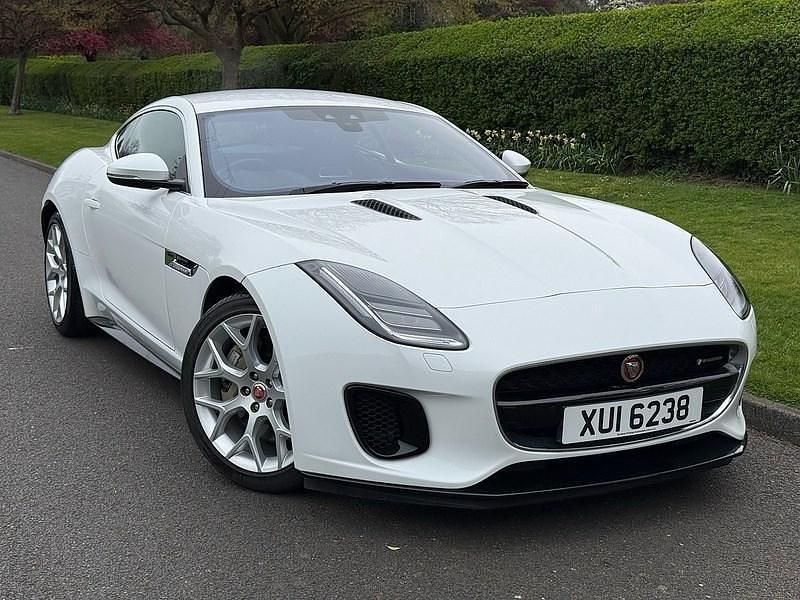 Used Jaguar F-Type R-Dynamic 340 HP (250 kW) 2020 White Coupe