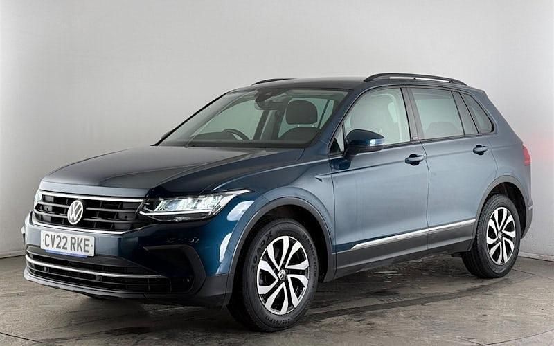Used VW Tiguan Active 150 HP (110 kW) 2021 Blue SUV