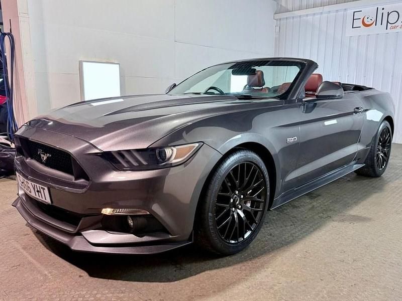 Used Ford Mustang GT Convertible 416 HP (305 kW) 2016 Grey Cabriolet