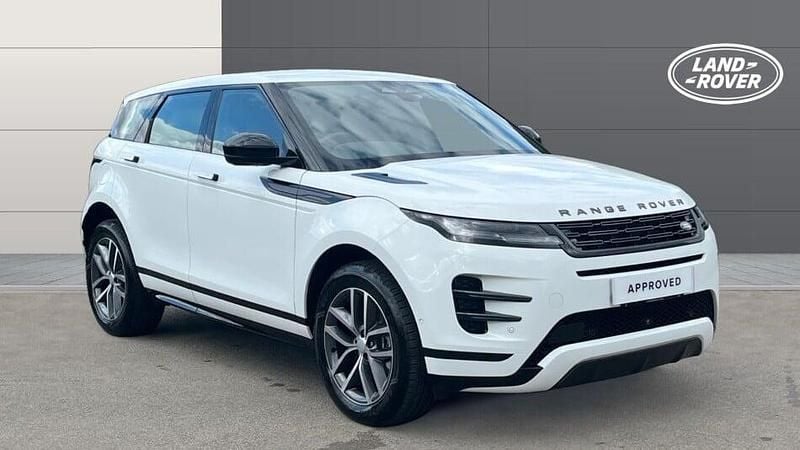 White Used 2025 Land Rover Range Rover evoque SE Dynamic SUV | £32,567 (Super price) - Image 1/3