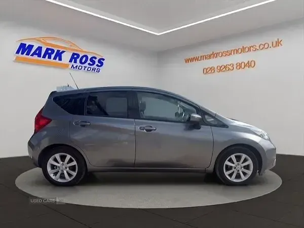 Used Nissan Note Tekna 90 HP (66 kW) 2017 Grey Hatchback