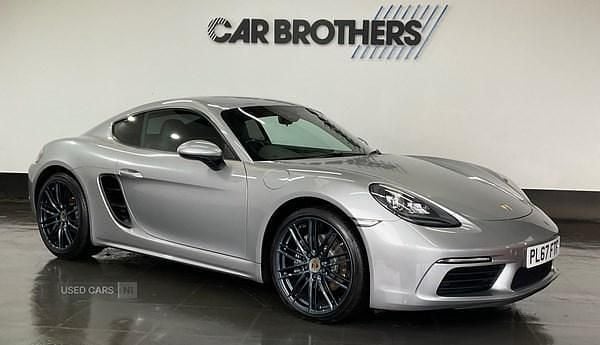 Silver Used 2017 Porsche 718 Cayman Coupe | £27,995 (Good price) - Image 1/4