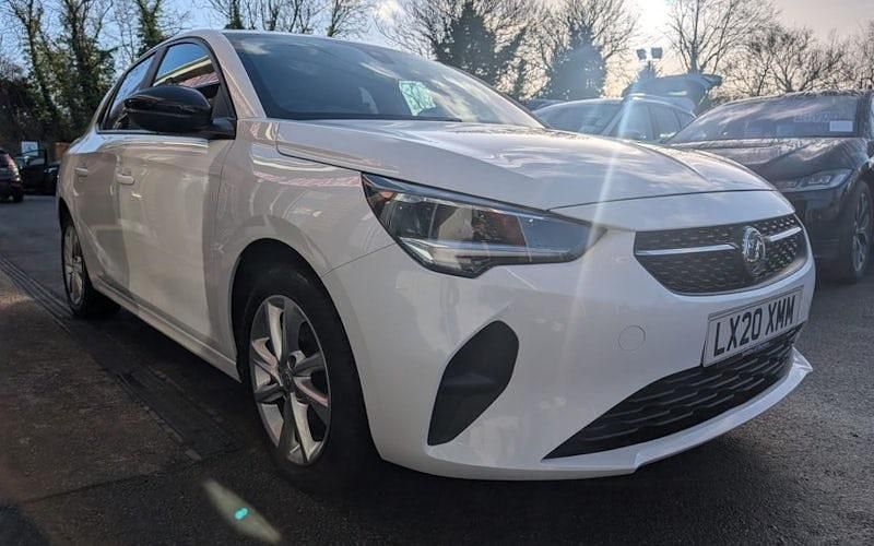 Used Vauxhall Corsa 75 HP (55 kW) 2020 White Hatchback