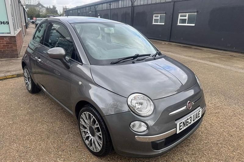 Used Fiat 500 Lounge 69 HP (50 kW) 2013 Grey Hatchback