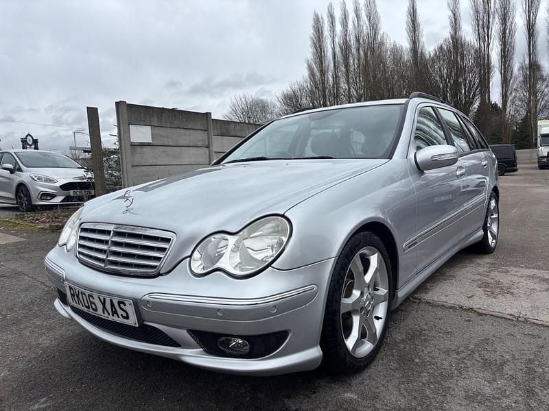 Used Mercedes C230 Sport Edition 204 HP (150 kW) 2006 Silver Estate