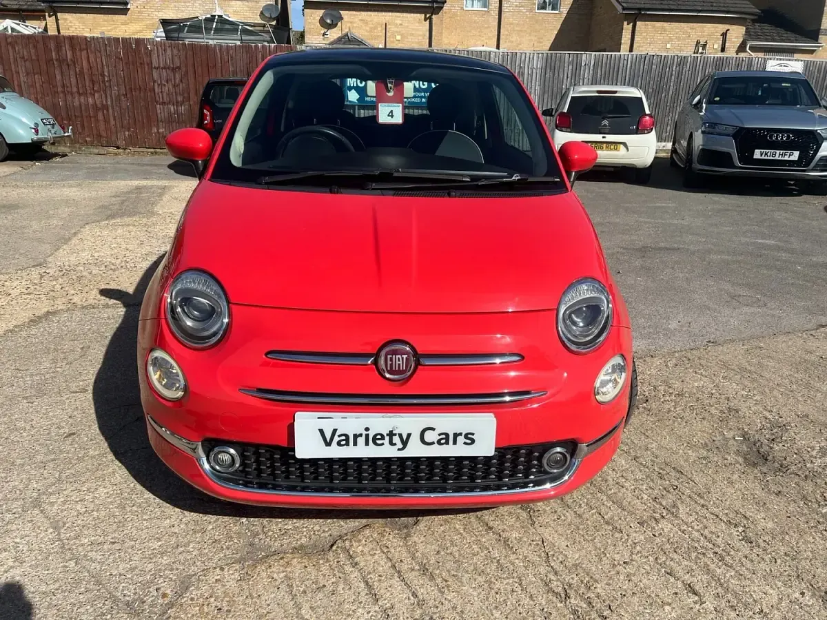 Used Fiat 500 Lounge 69 HP (50 kW) 2018 Pink Hatchback